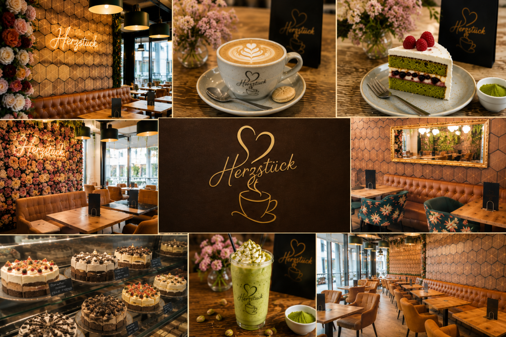 Café Herzstück Collage Solingen