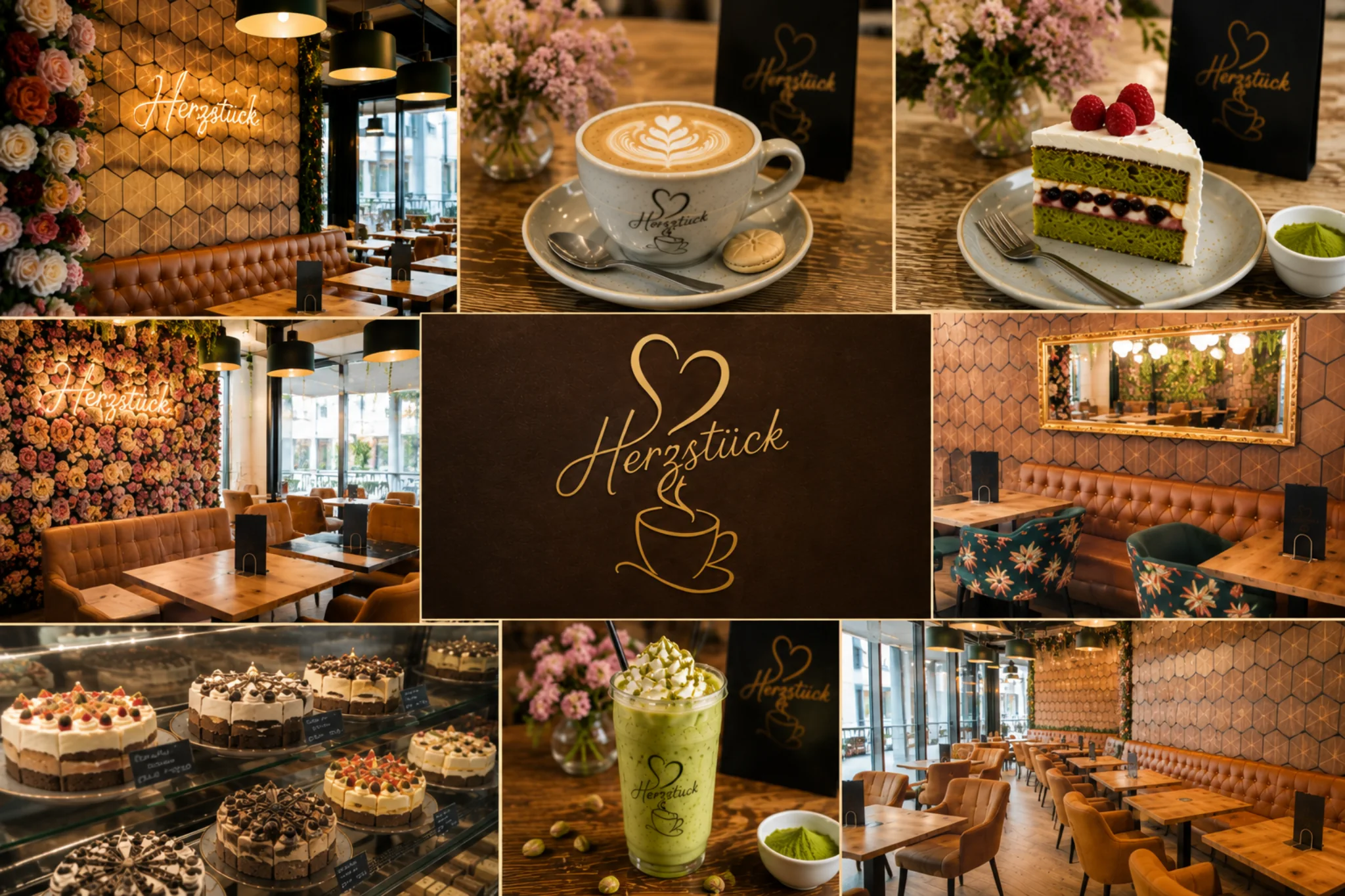 Café Herzstück Collage Solingen